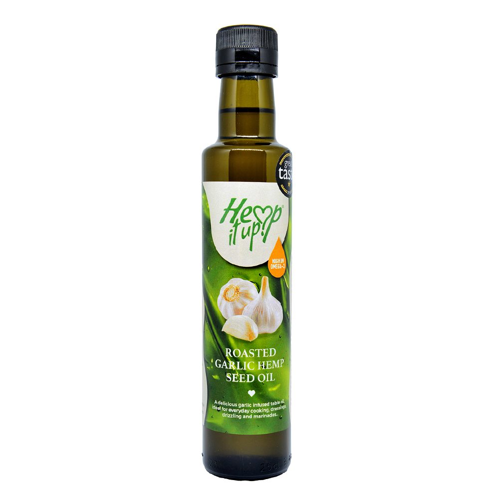 Roasted Garlic Hemp Seed Oil