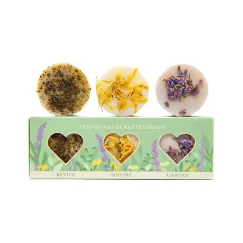 Trio Of Handcrafted Soaps